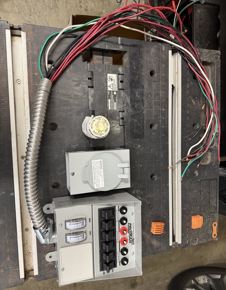 Reliance Controls ProTran 31406C Manual Transfer Switch 20A