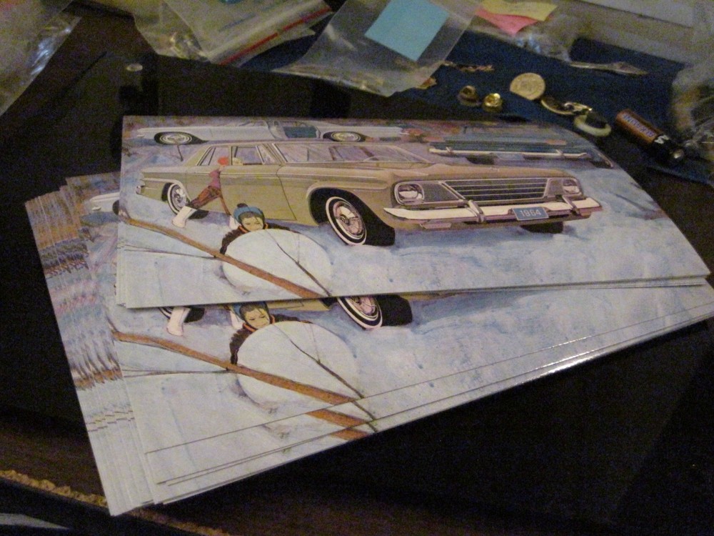 Studebaker 1964 large mint Sedans  postcd.  Lot of 20