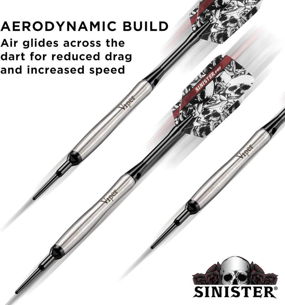 Viper Sinister 95% Tungsten Soft Tip Darts