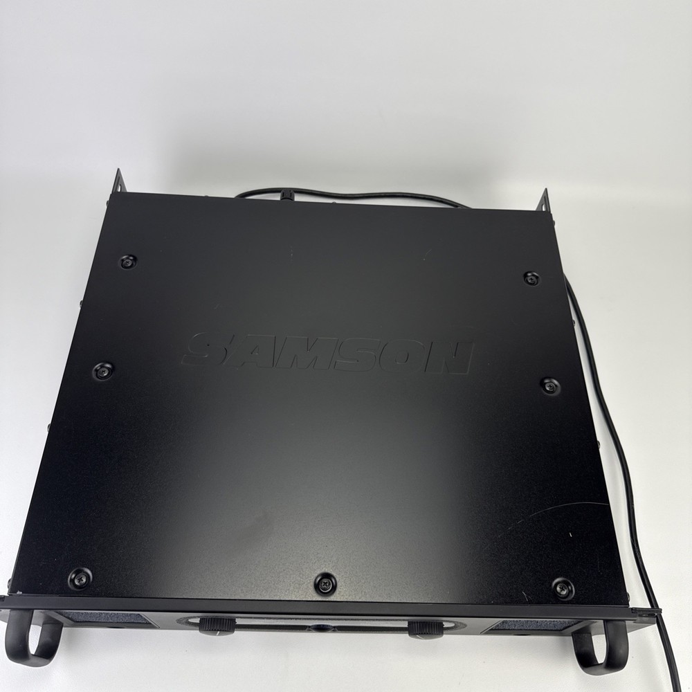Samson SX1200 PA Speaker Amplifier Rack Mountable. 900 Watts Max Usable Power
