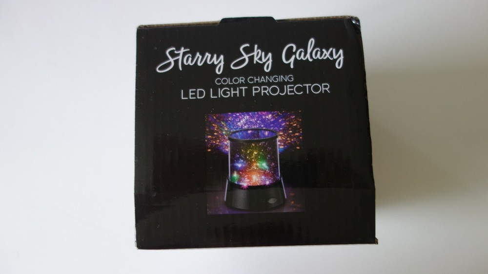STREAMLINE Starry sky Galaxy COLOR CHANGING LED LIGHT PROJECTOR ITEM # BUL675