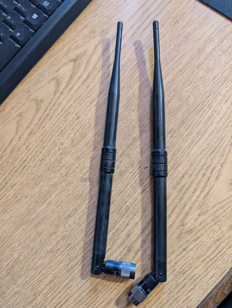 Wireless Receiver Antenna  Male 2-Pack