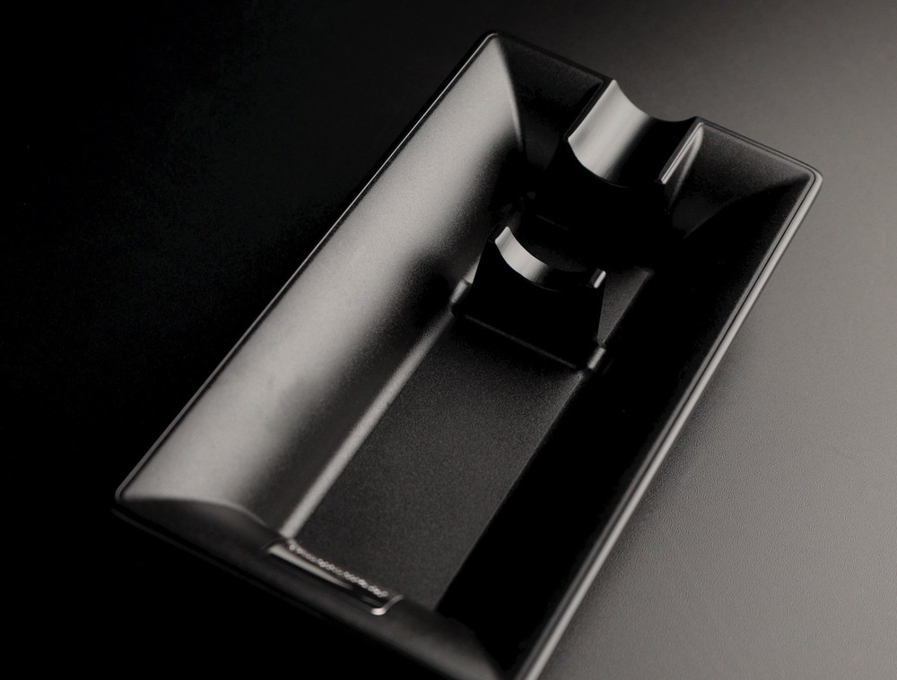 Prometheus Metal Single Cigar Ashtray - Black