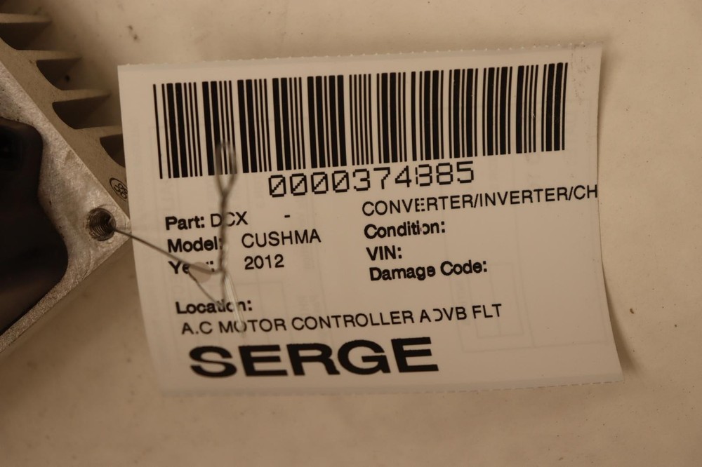 2012 CUSHMAN CURTIS AC MOTOR CONTROLLER ADVB FLT 48V OEM