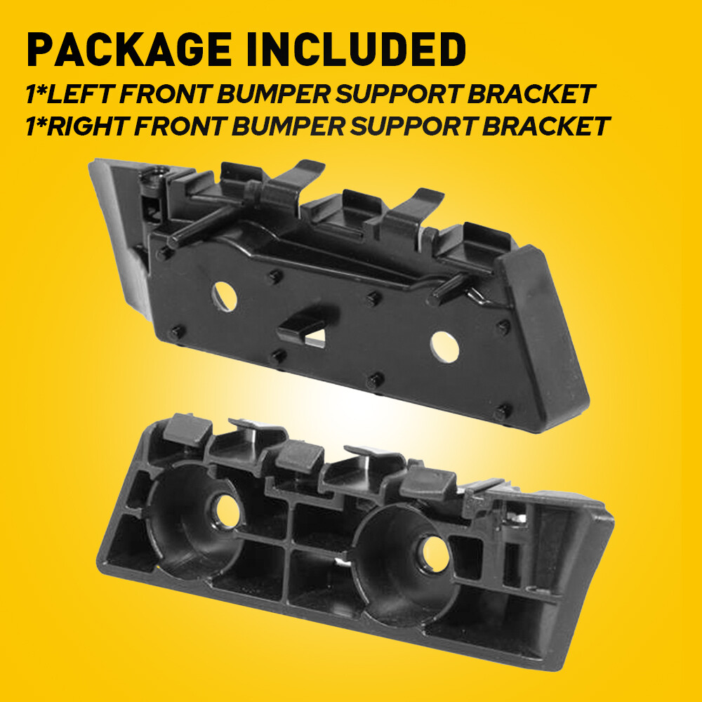 Bumper Support Bracket Fit For 2015-2017 Ford Mustang Set of 2 Front Left &Right