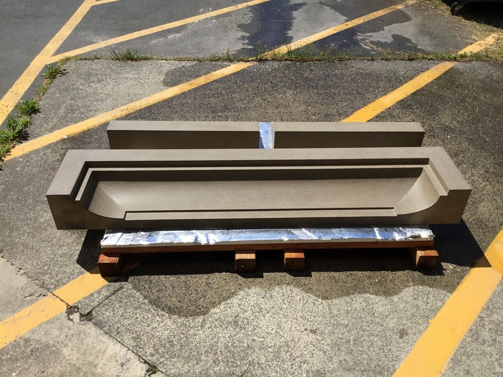 Custom Precast Fireplace Surround