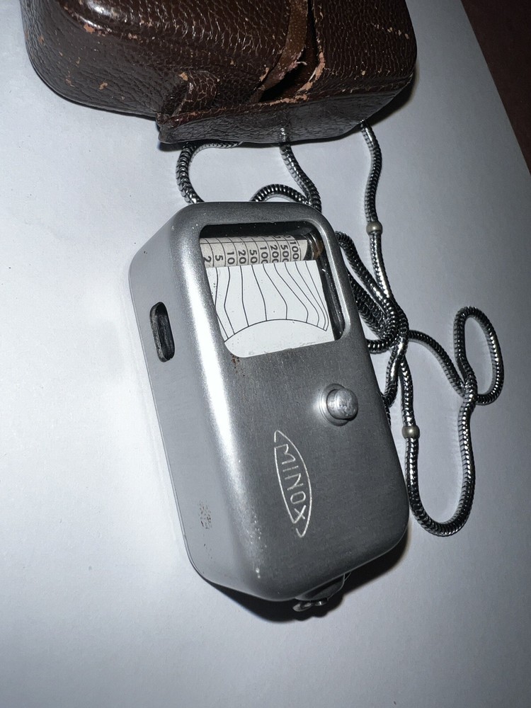 Rare Vintage Minox Wetzlar Exposure Light Meter