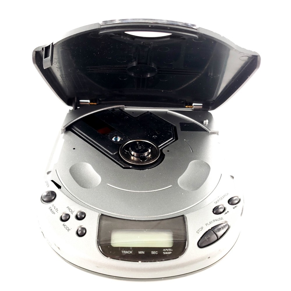 Koss CDP657 Portable CD Player 10 Second Anti-Skip DBBS Tested & Works **READ**