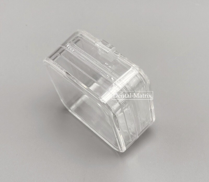 90 Pcs Denture False Teeth Container Membrane Case Hinged Display Box Jewelry