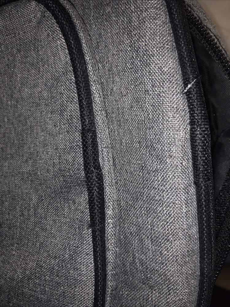 Ukulele Backpack Case Bag Padded Front pocket Gray