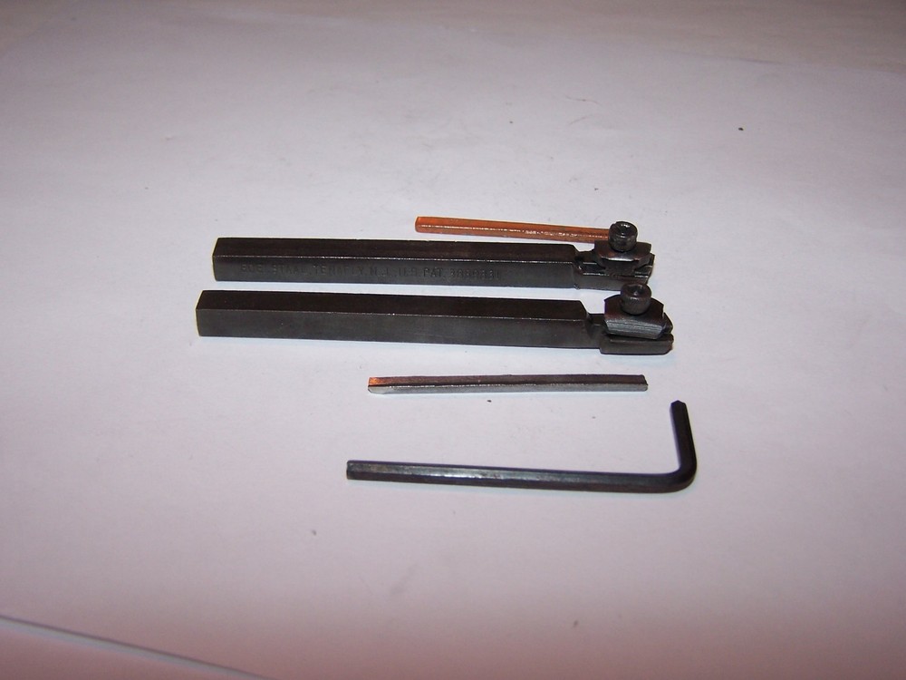 Edelstaal Unimat Lathe Insert Tool Holder, 2700, 1/4", left & right tools, #143