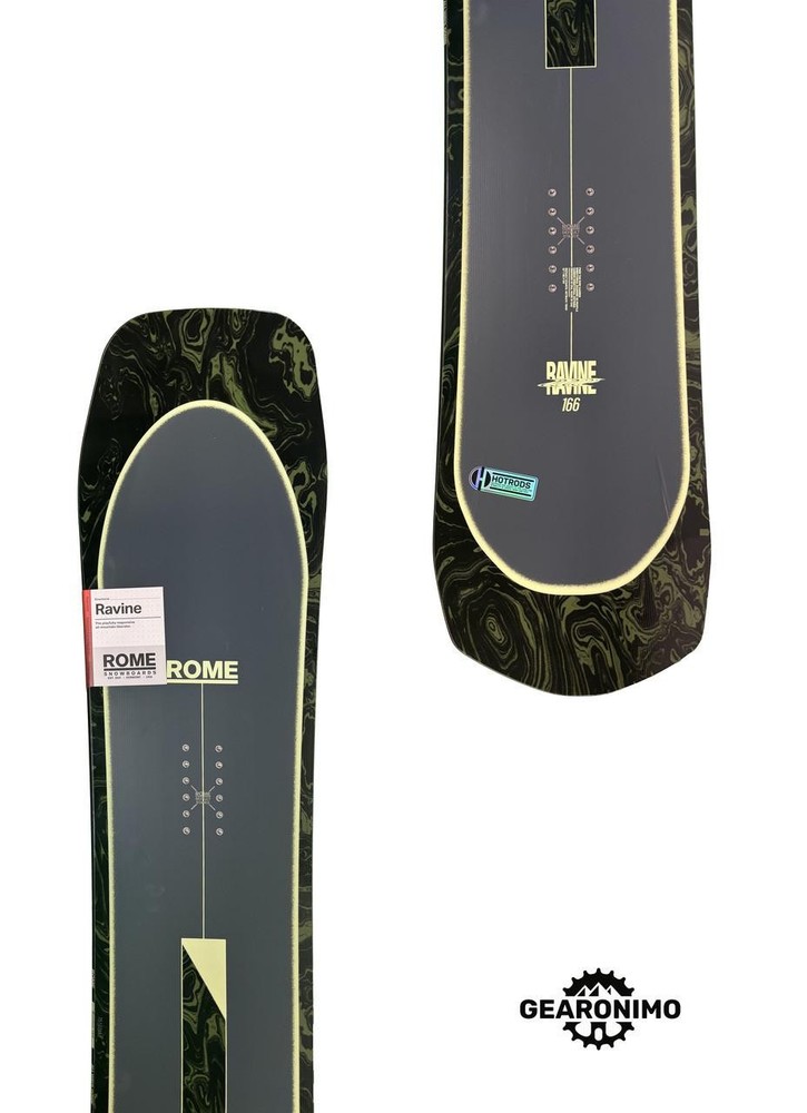 Rome Ravine Snowboard - 166cm
