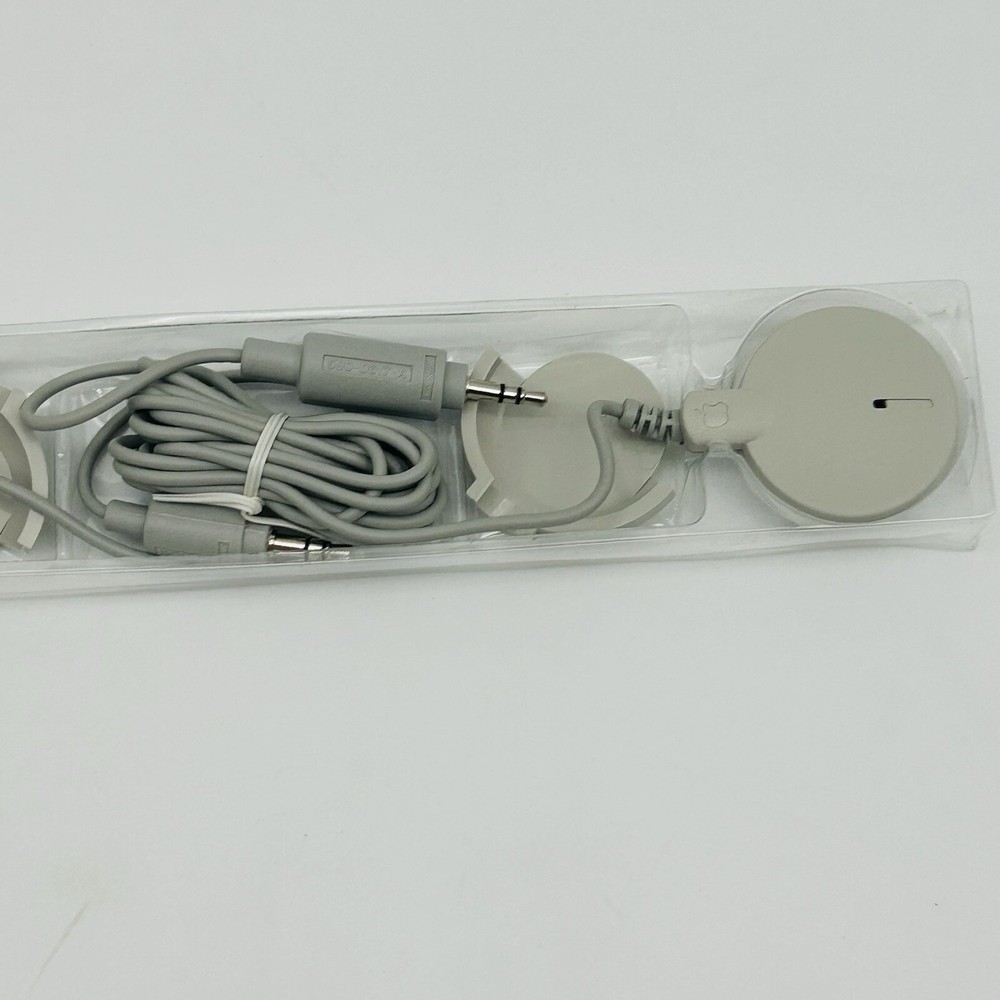 VINTAGE 1990 Apple Microphone Original Box Apple Computer Mic Electronics NEW