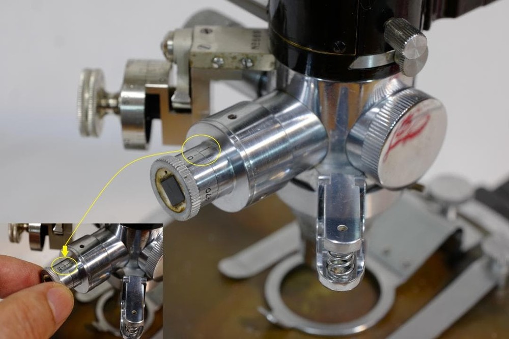 microscope antique collectible Ernst Leitz's "MOP" Polarizing Microscope