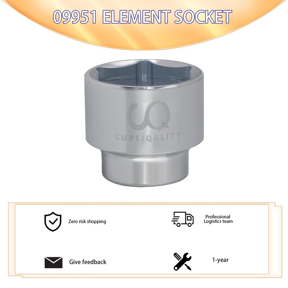 2025 Upgraded 09951 Water Heater Element Socket Suitability 1/2-Inch for RV E...