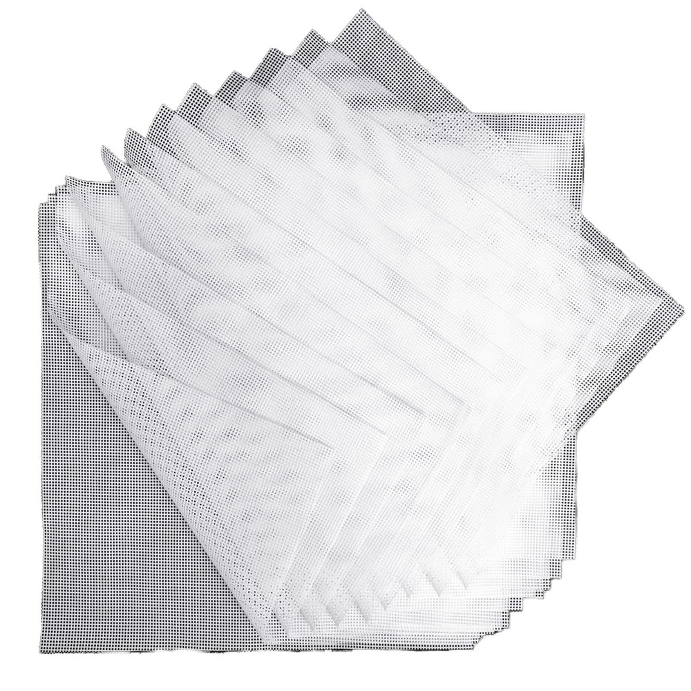 Premium Silicone Dehydrator Sheets - 12-Pack Reusable Mesh Mats