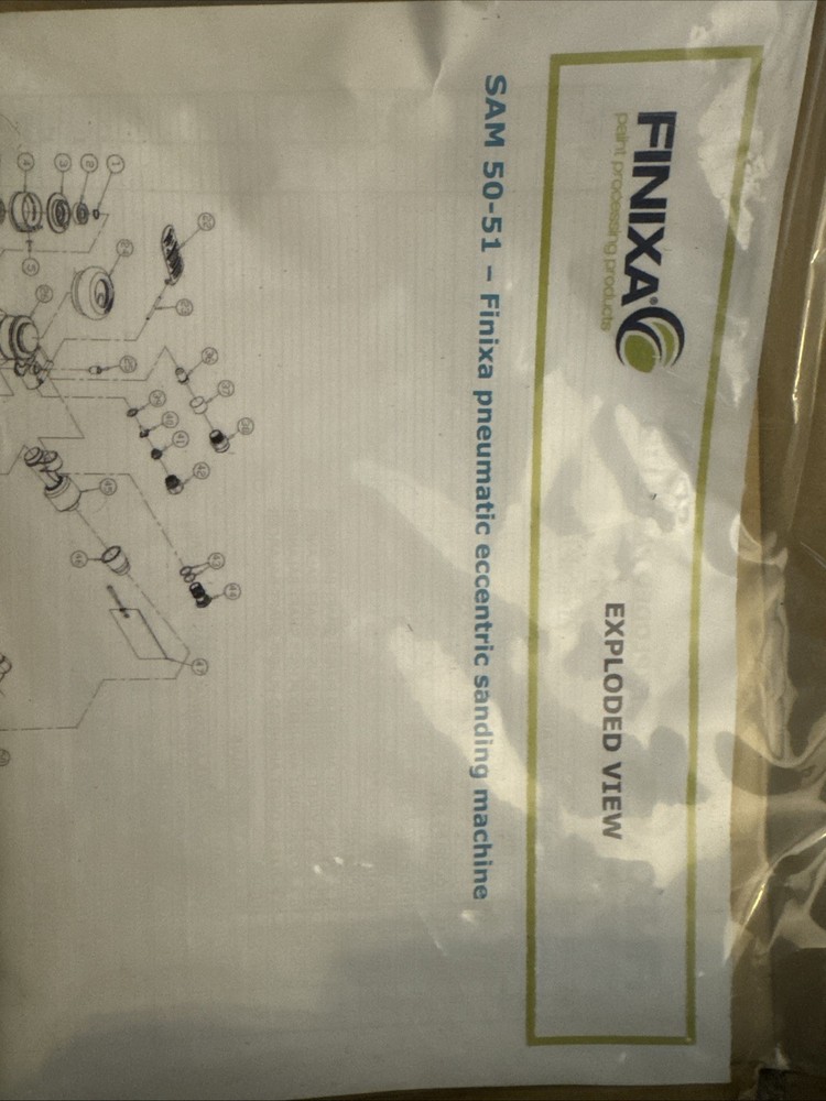 Pneumatic Orbital Sander