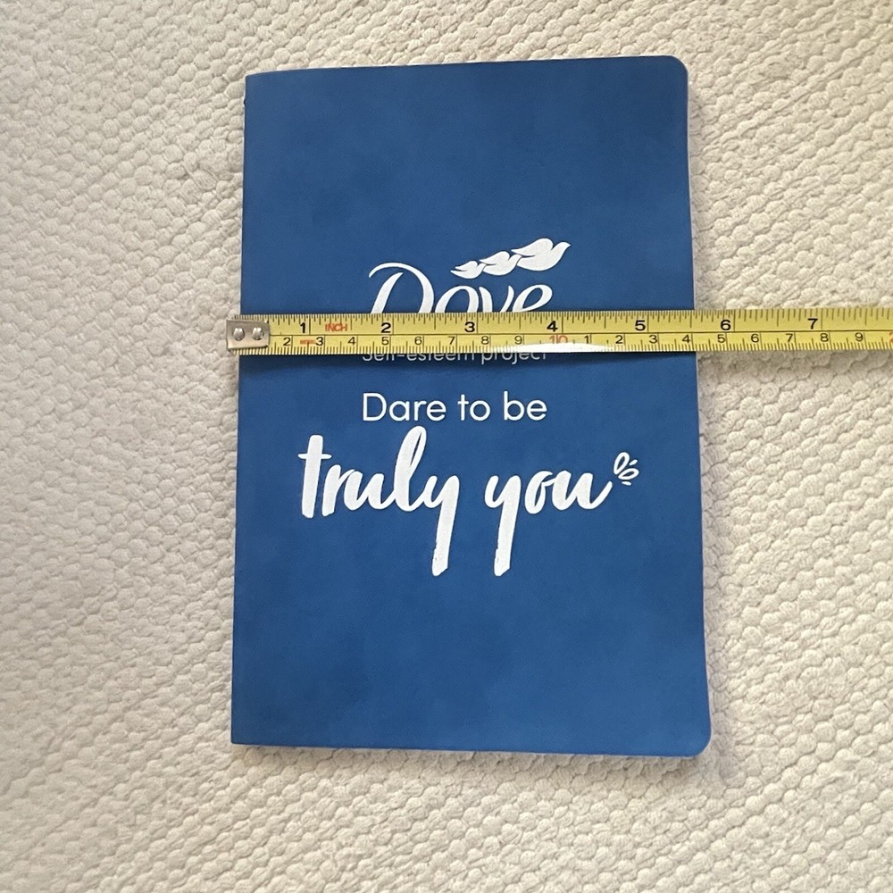 4 Dove Self-Esteem Project Journal Notebook Blue Cover