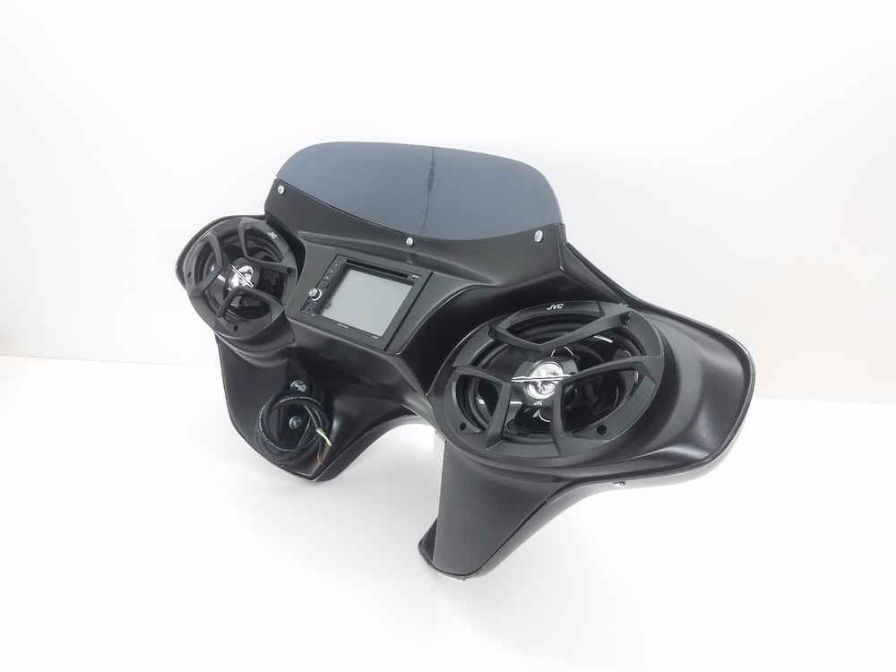 Double Din Fairing 6x9 Stereo complete Setup Harley Davidson Softail