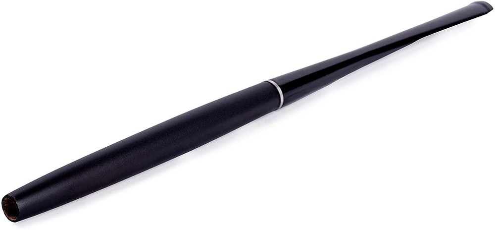 Dr. Watson - 8" Wooden Cigarette Holder, Classic Series, Extra Slim size, Black