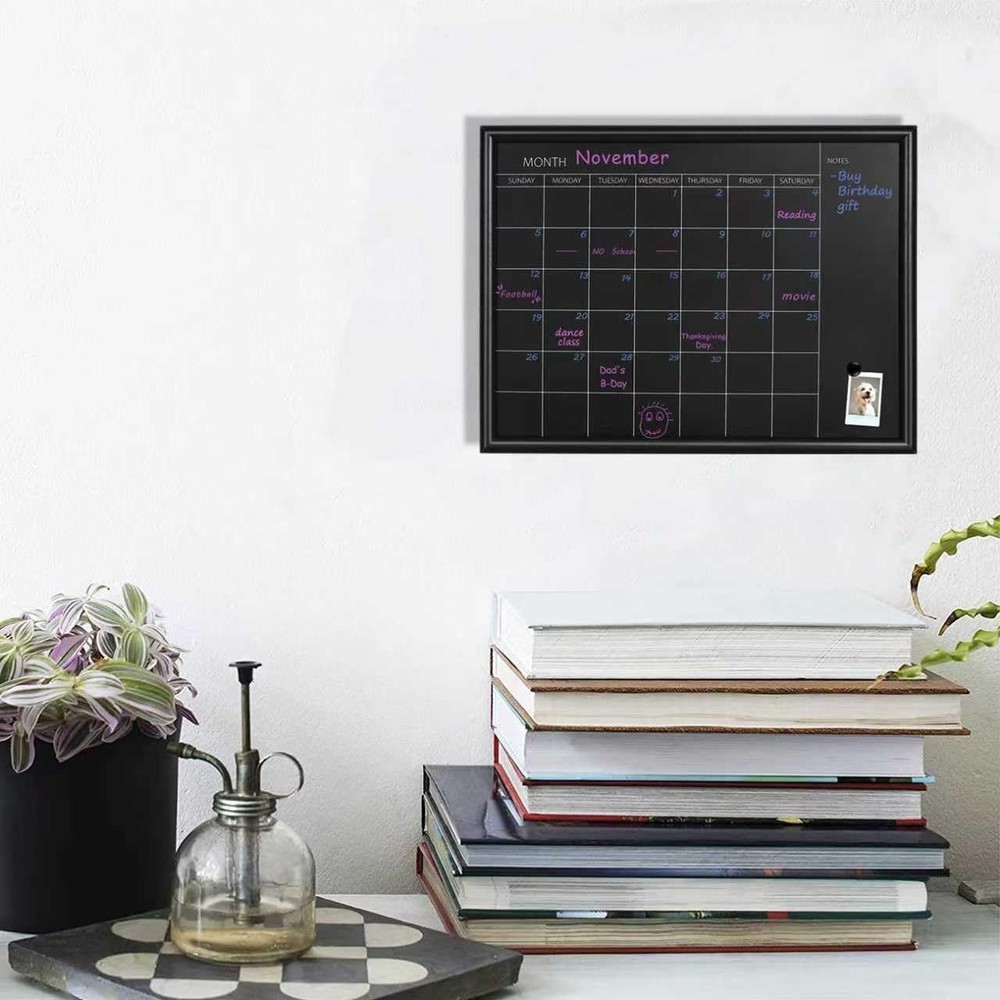 Versatile Magnetic Surface Chalkboard for Home, School & Office, 10.6 x 14.6