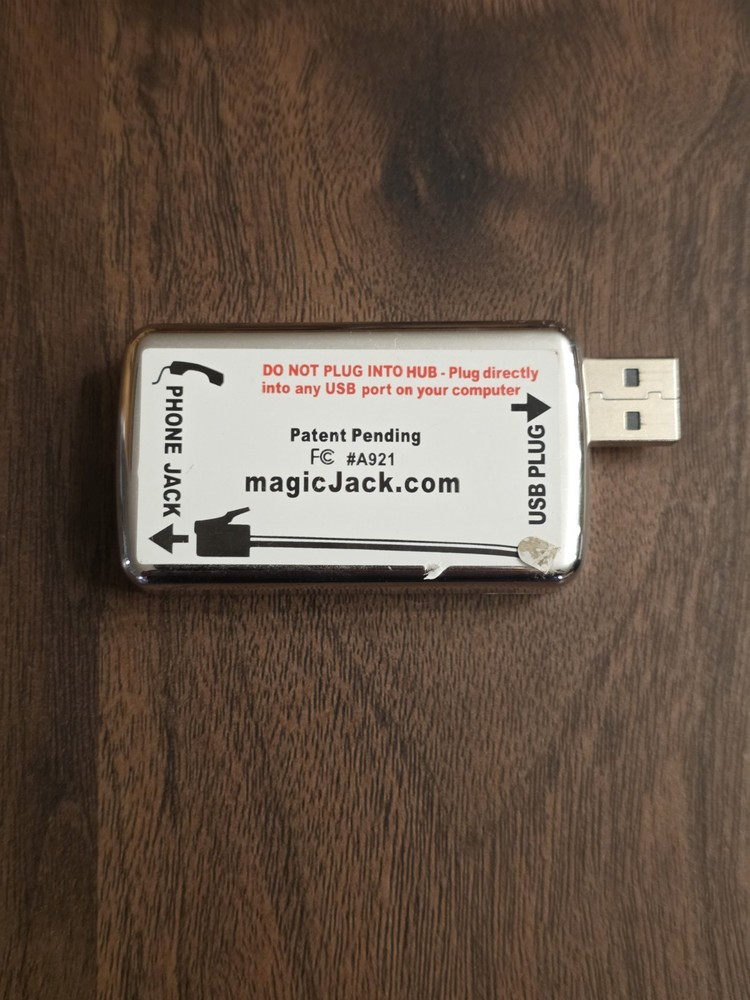 MagicJack A921 USB VoIP Phone Adapter Magic Jack