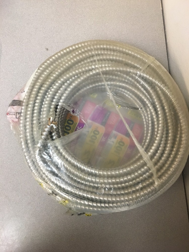 Southwire Armorlite 100 ft. 12/2 Solid THHN Metal Clad Cable