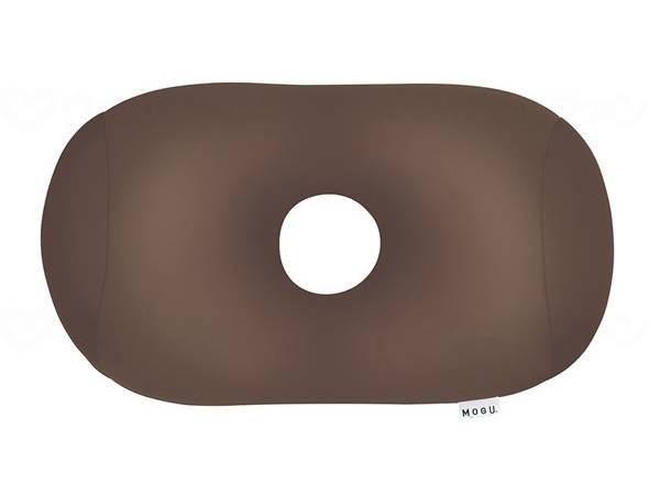 MOGU Body-Fitting Perforated Pillow (Brown)
