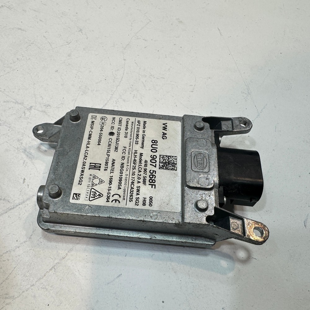 15-2018 Audi Q3 Rear Bumper Left Driver Side Blind Spot Radar Sensor Module OEM
