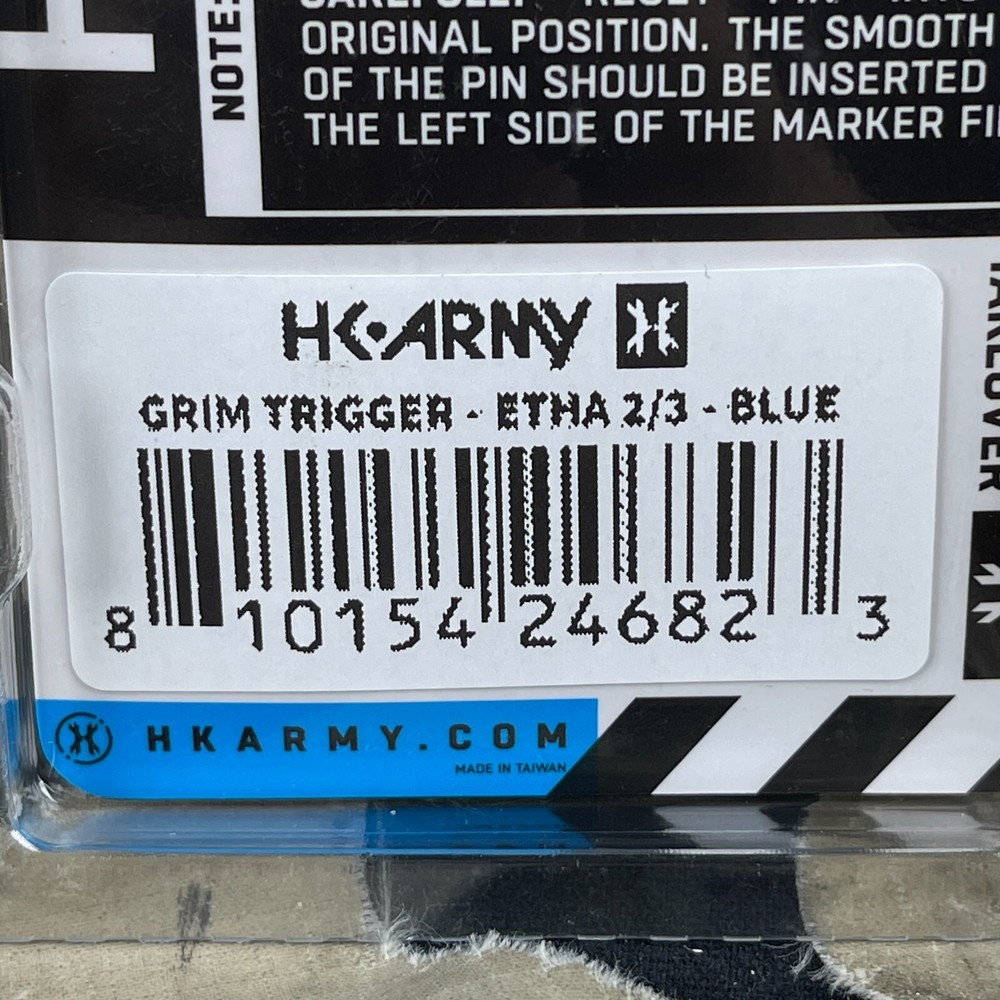 NEW HK Army Etha2/3 Grim Death Blade Trigger - Blue