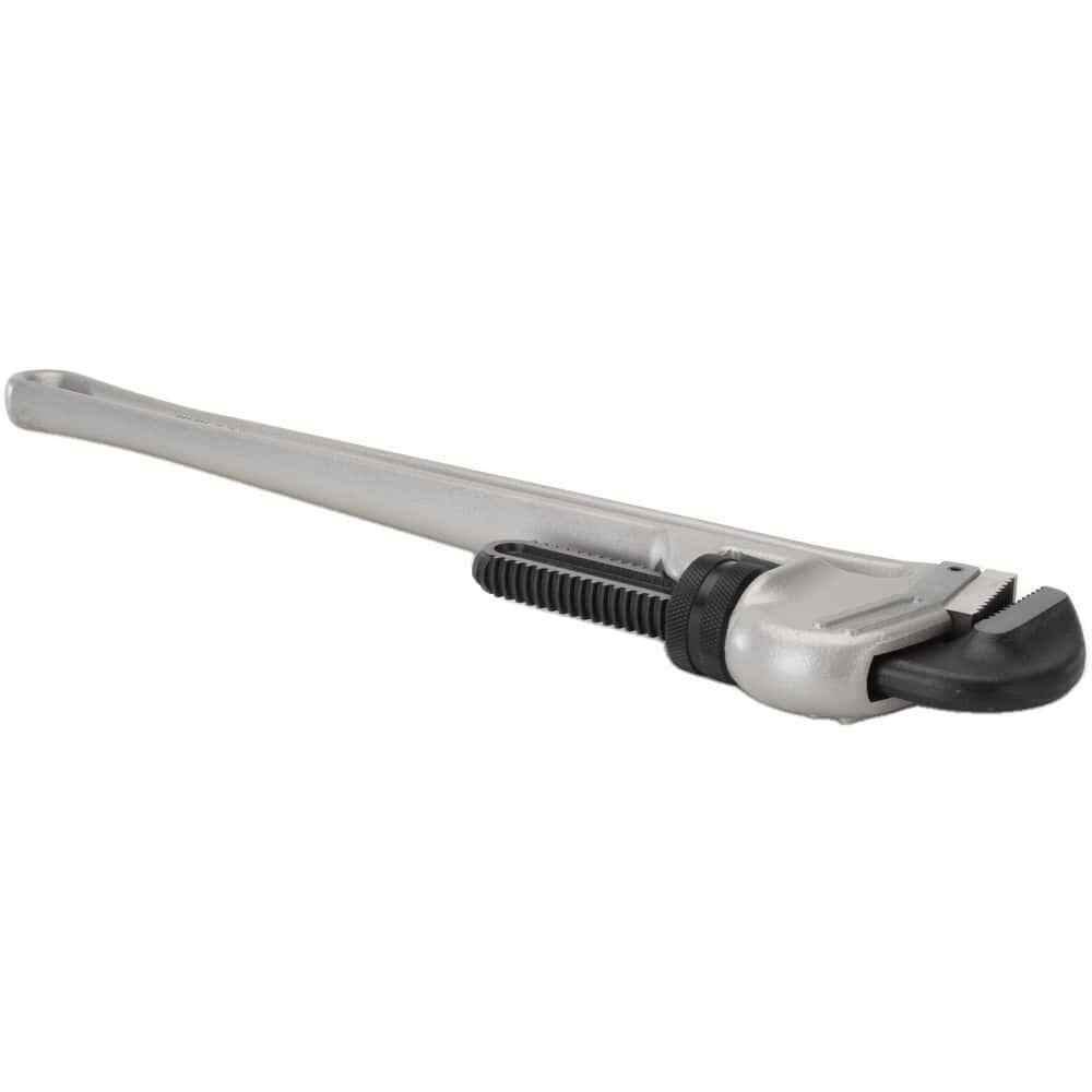 Paramount 24" Aluminum Adjustable Straight Pipe Wrench: 3" Max Pipe Capacity
