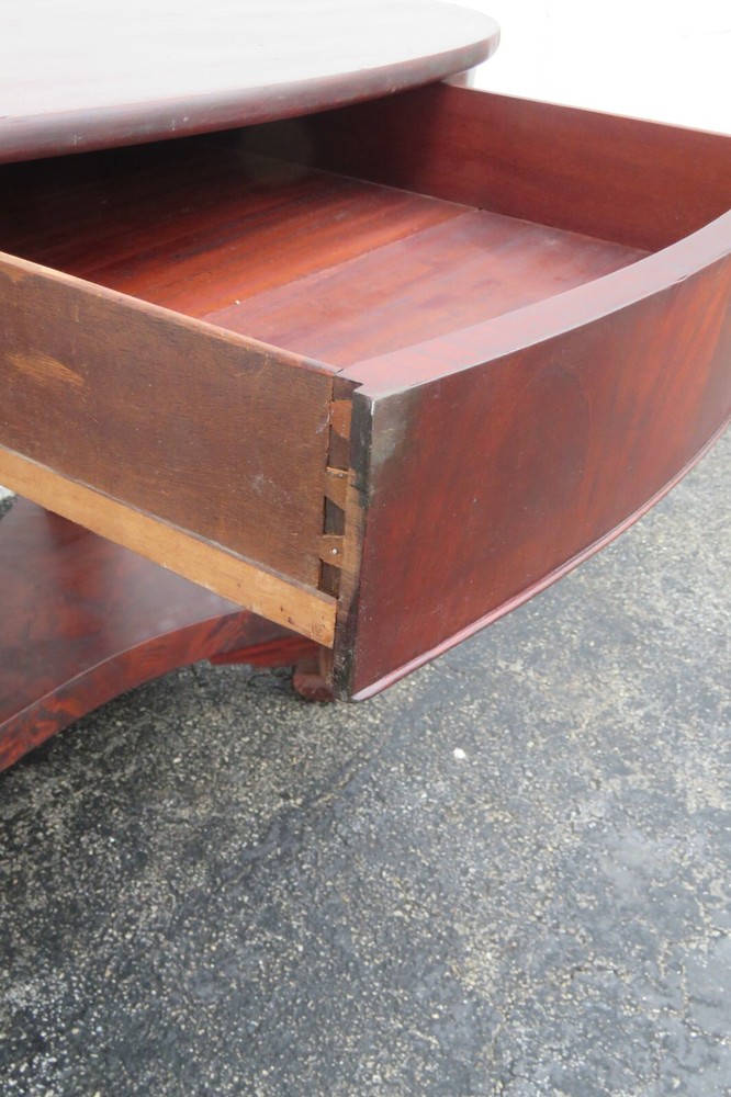Early 1900s Empire Writing Office Desk Console Table 3844
