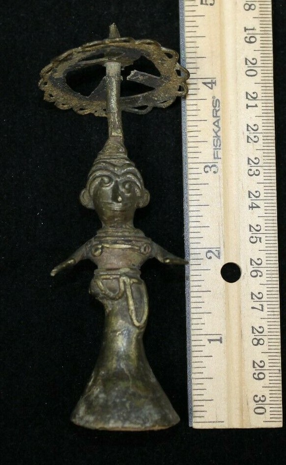 AUTHENTIC 19th CENTURY BRASS HINDU DIETY