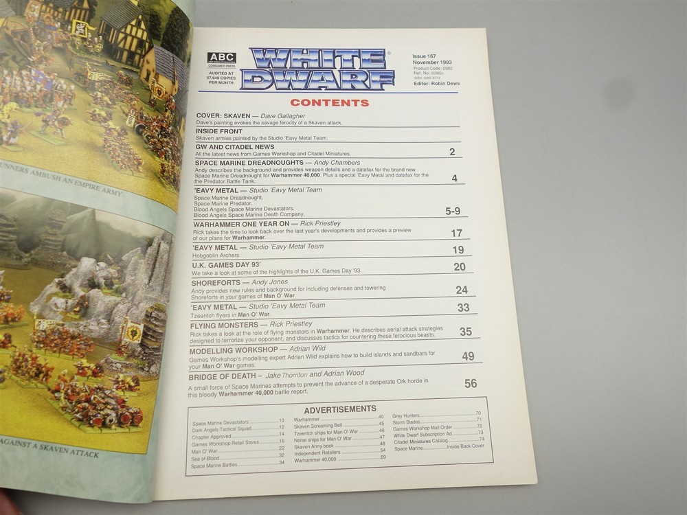 White Dwarf: #167 November 1993 (Games Workshop)