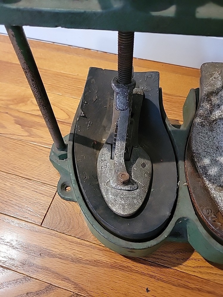 Vintage Lamac Process Shoe Sole Press Erie PA