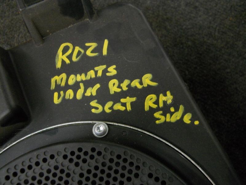 TDODR3500 2012 Speaker 230305