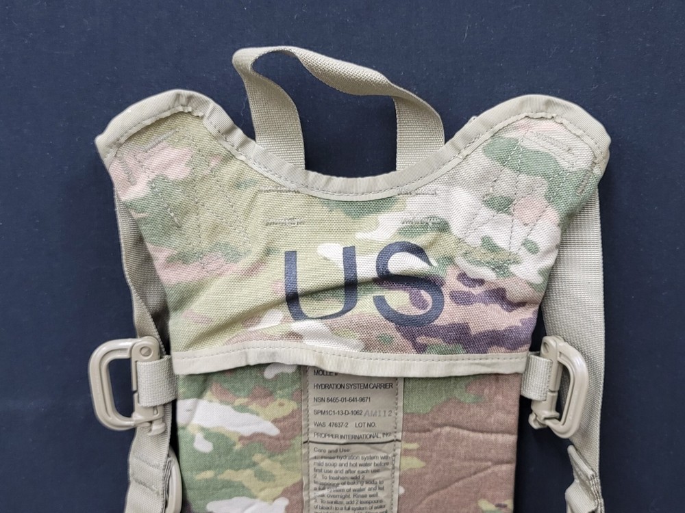 USGI Military Issue OCP Multicam MOLLE II Hydration System Carrier NEW
