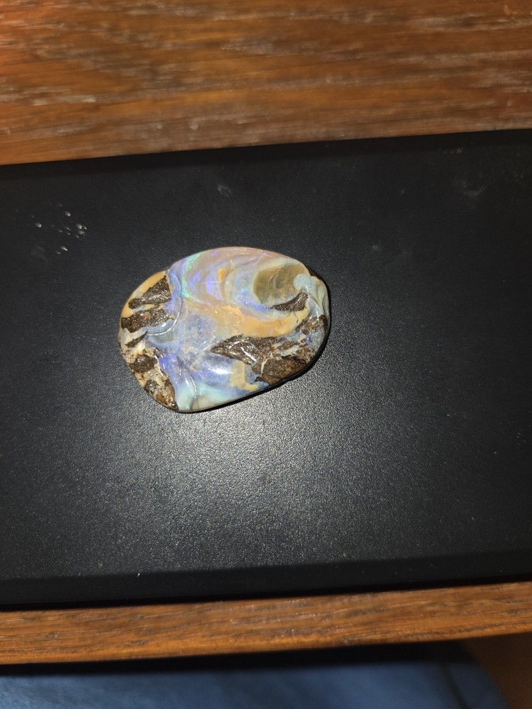 Carved Boulder Opal Stone
