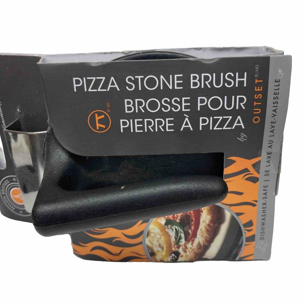 Outset Nylon Bristle Pizza Stone Brush