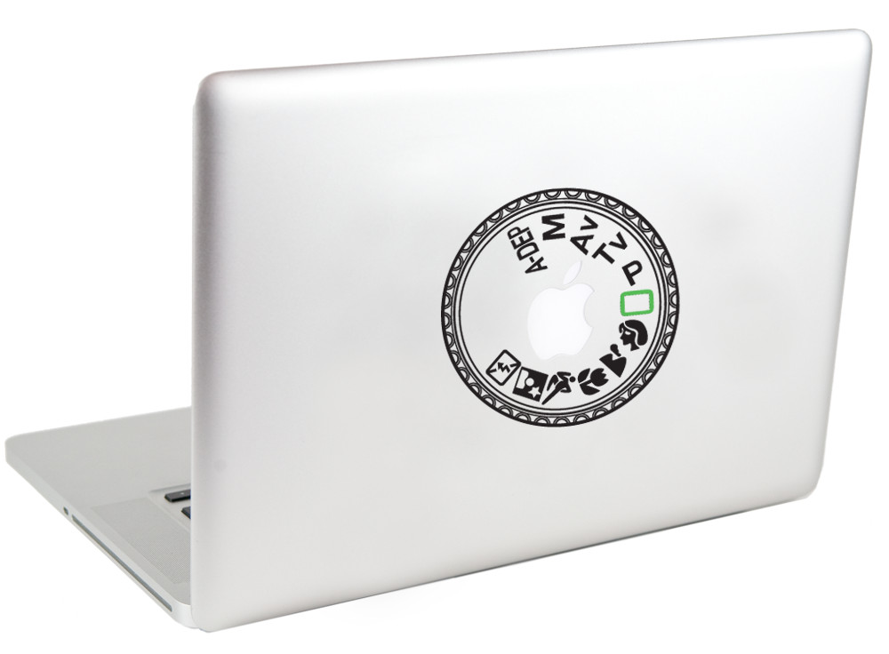 Canon Mode Dial Laptop Decal