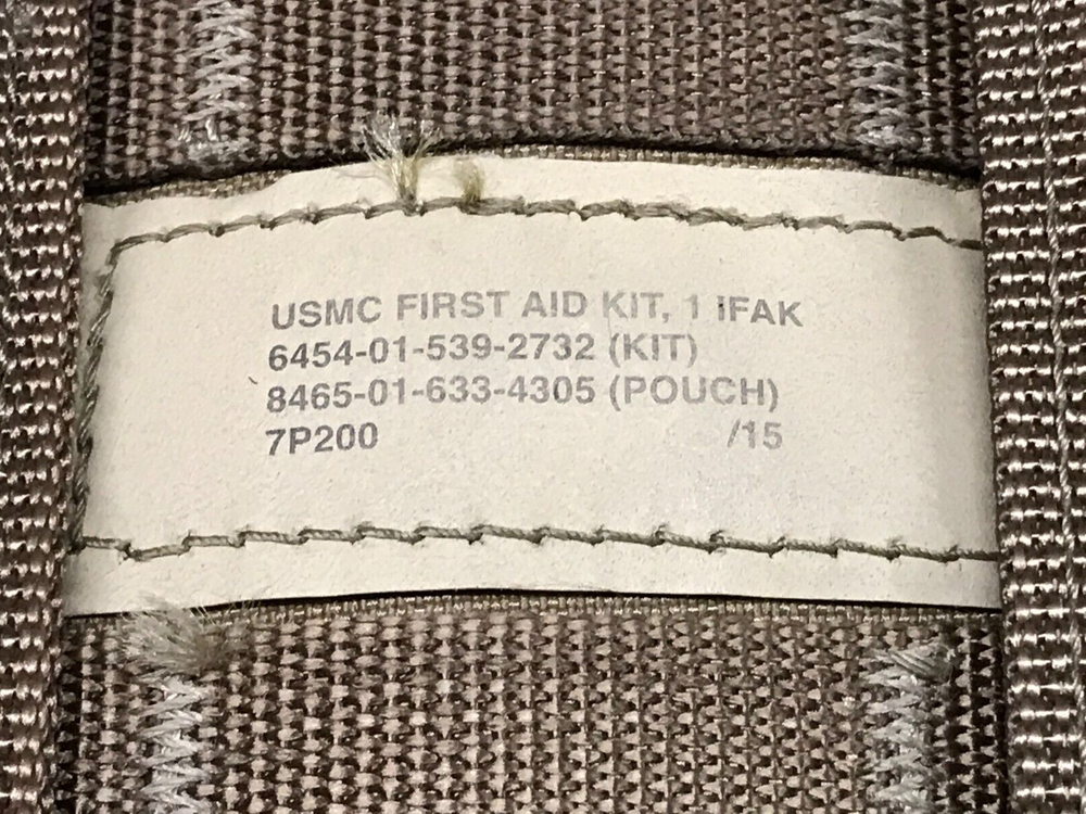 First Aid Kit IFAK Pouch Coyote USMC