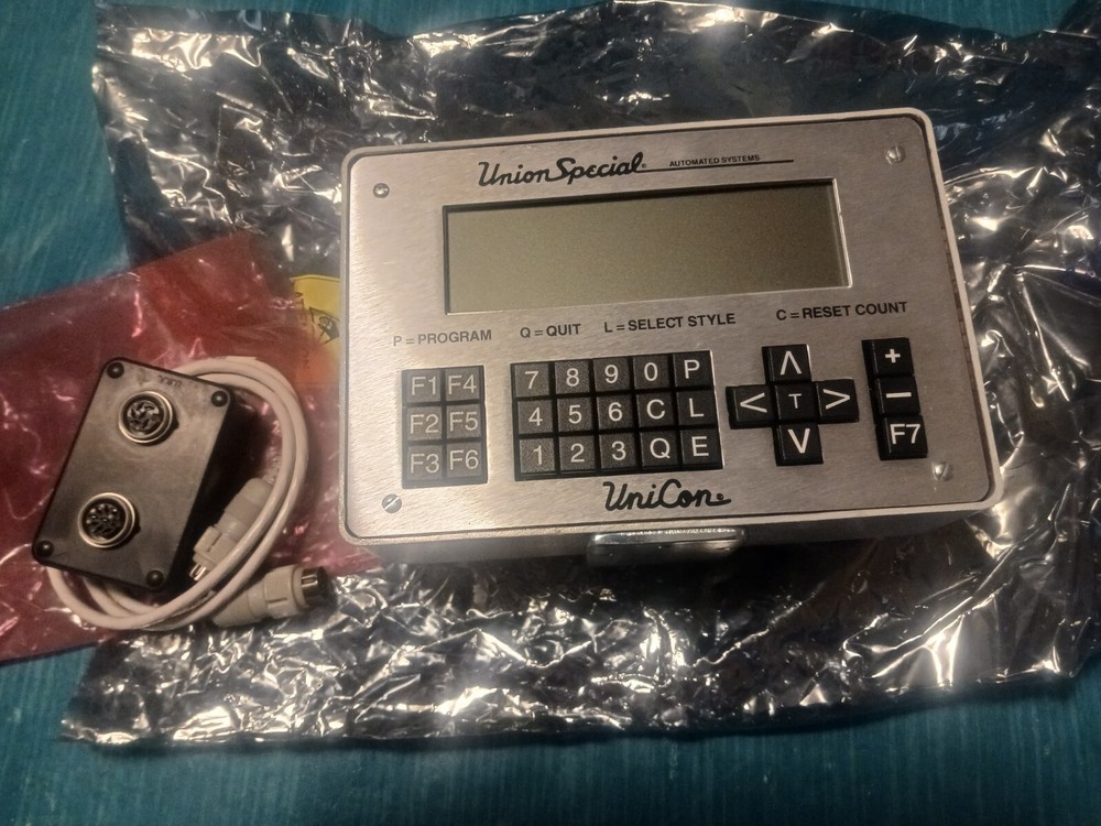 Union Special UniCon Industrial Sewing Machine Table And Box Controller