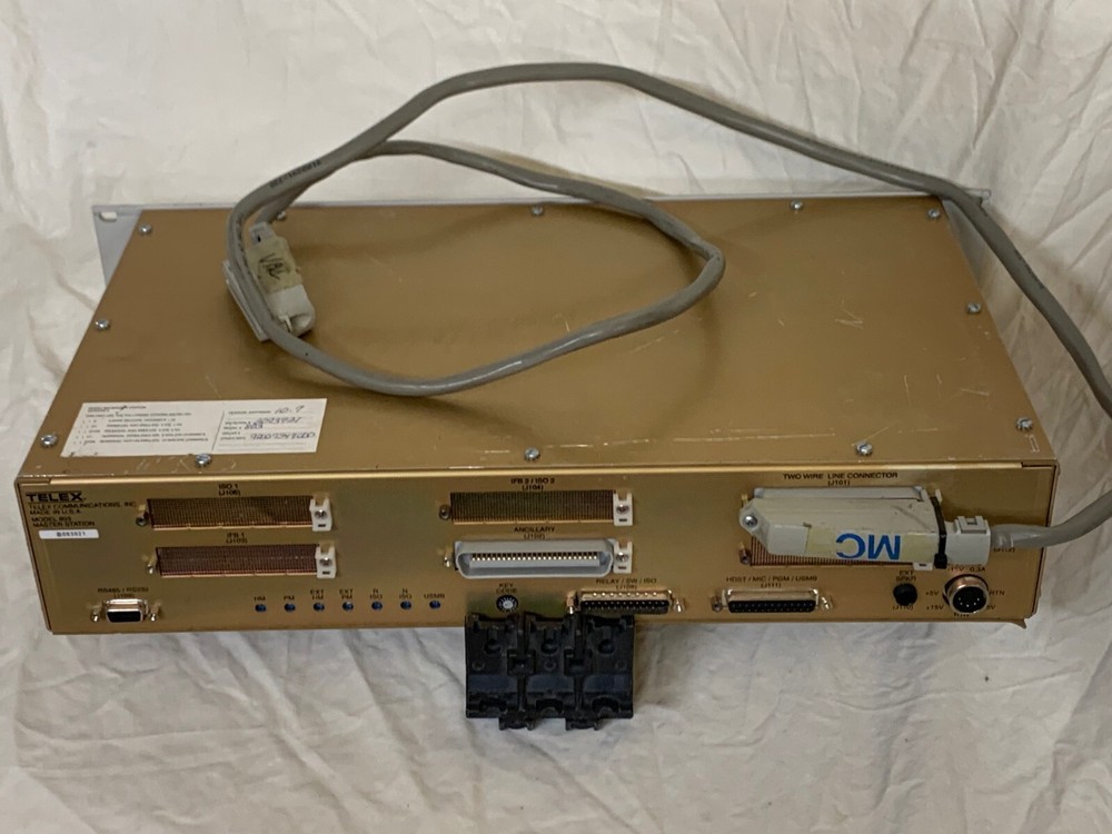 RTS 803 12-Channel Programmable Master Station (untested)