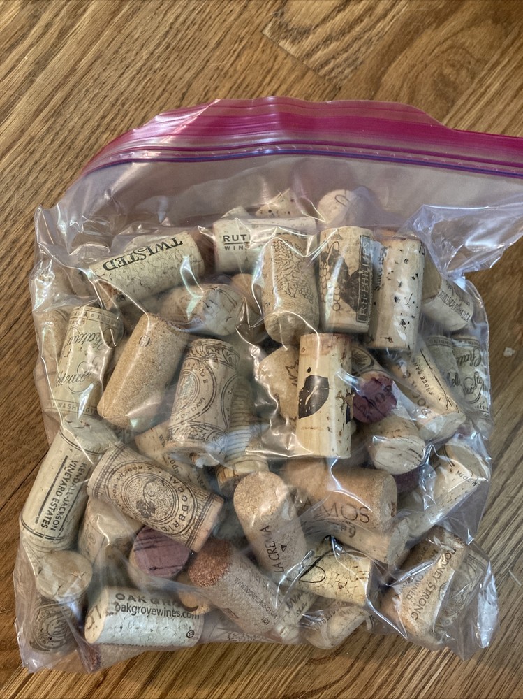 used natural wine corks 100