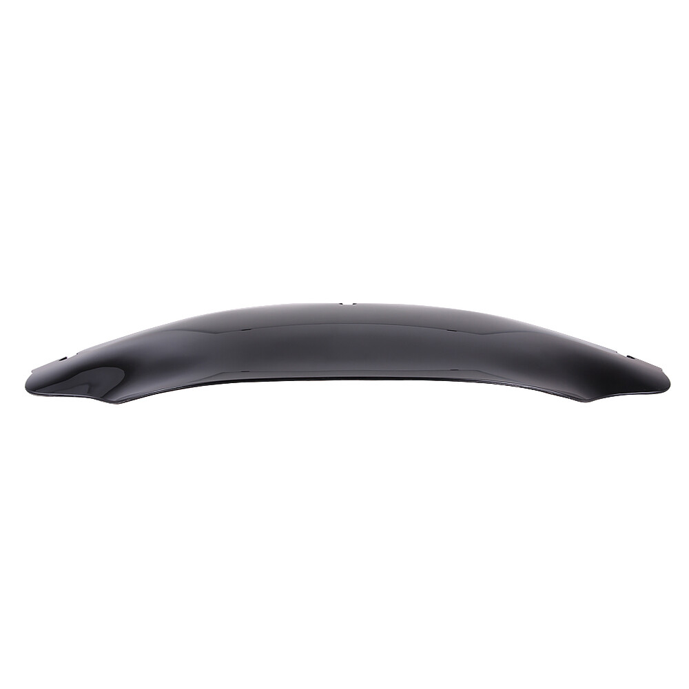 For Harley Touring Glide FLHT FLHTC Batwing Black 6" Wave Windshield Windscreen