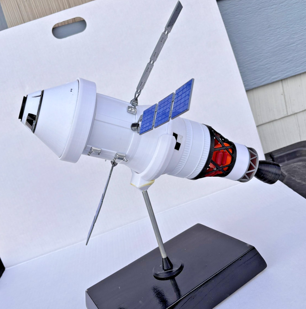 Custom 3D Print NASA Orion Mars Mission Stack CM SM ICPS Display