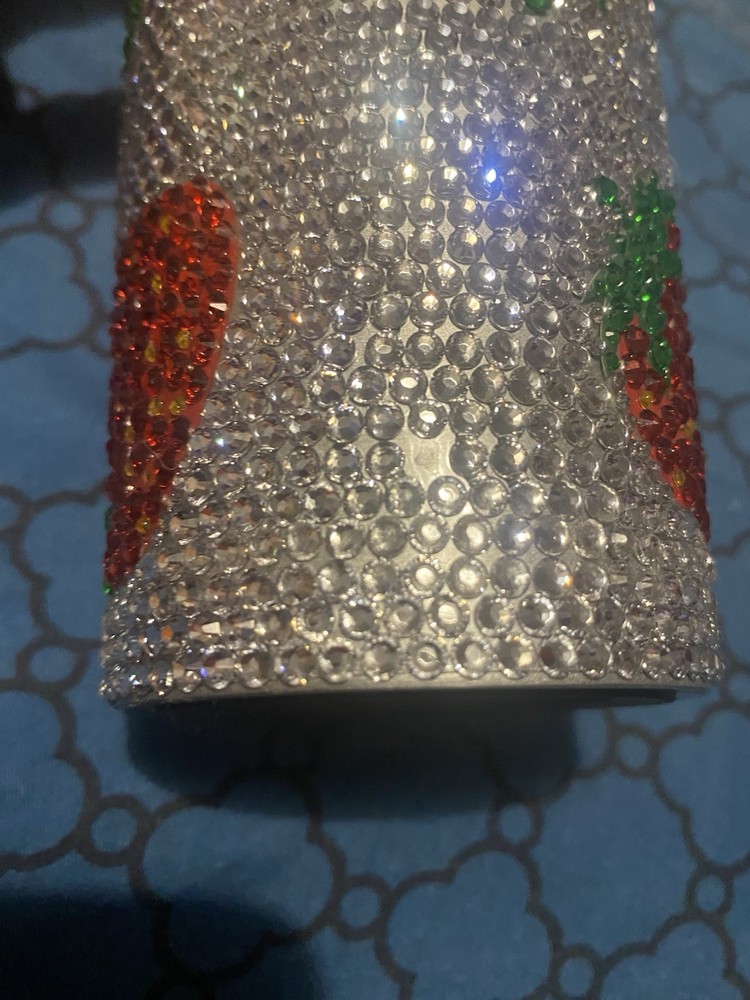 Hydropeak Rhinestone Cup with Straw