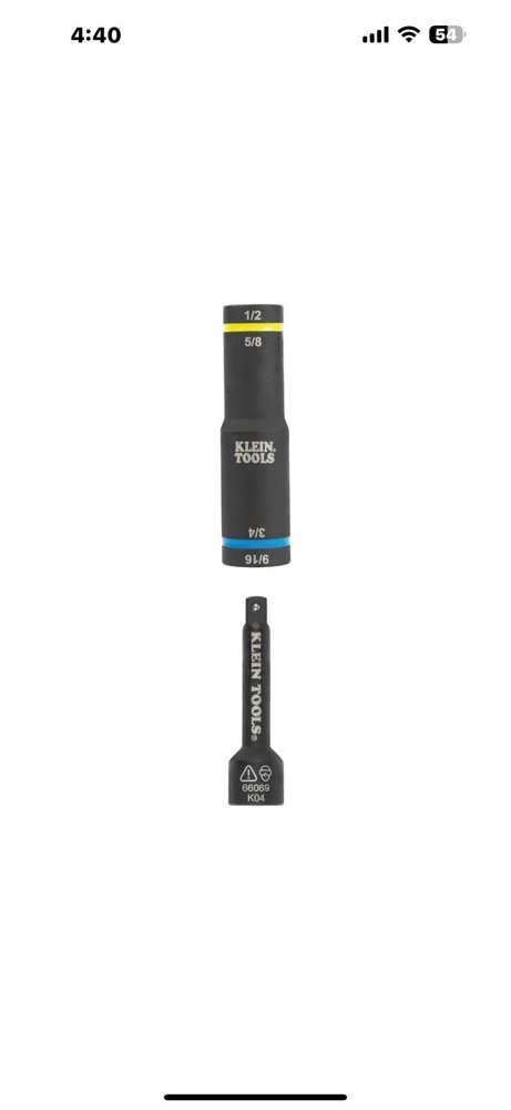 Klein Tools 66009 4-In-1 Flip Quad Socket