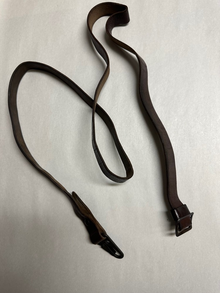 GERMAN HK LEATHER SLING WITH HOOK.