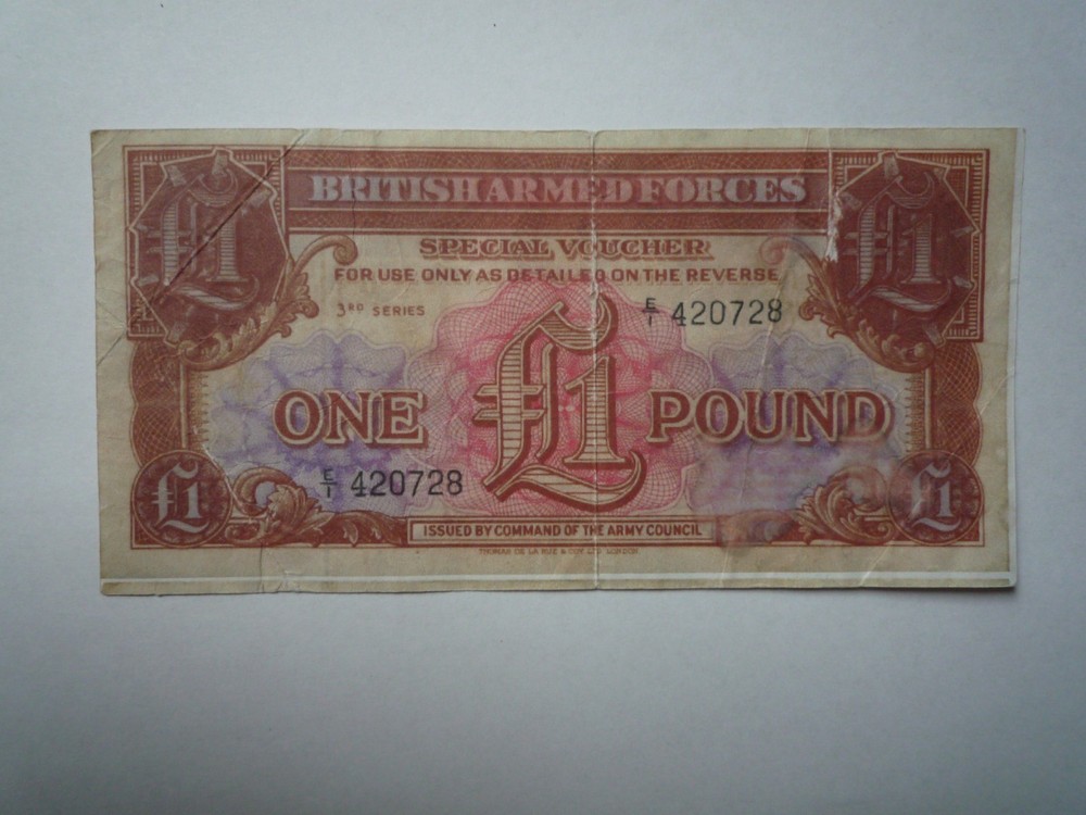 British Armed Forces 1 Pound (728)